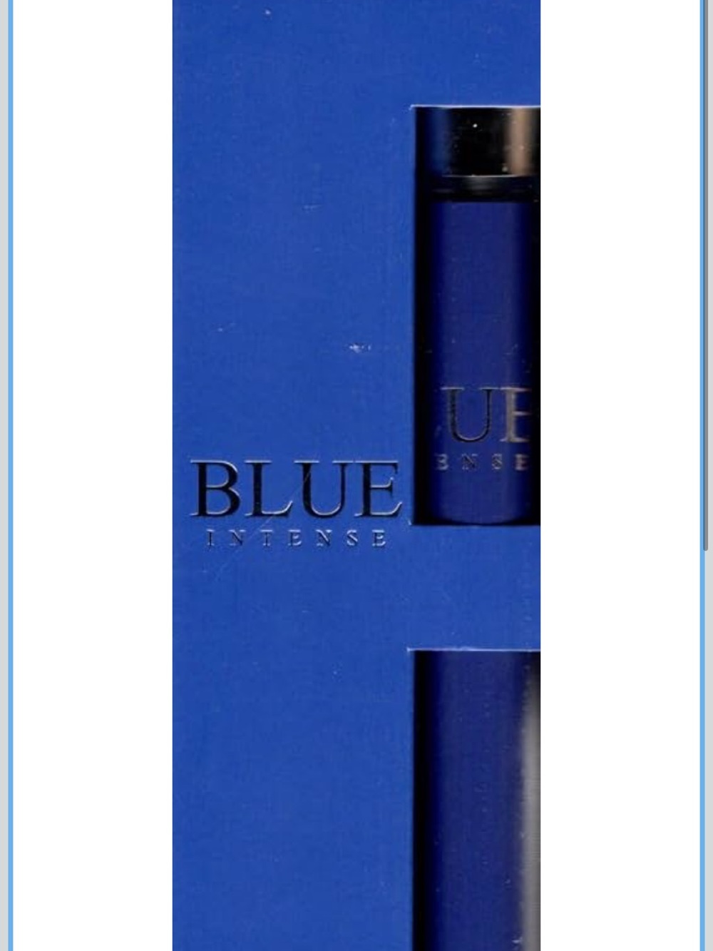 Blue Intense Fragrance 1.18FL OZ - Deep Blue Bottle NEW